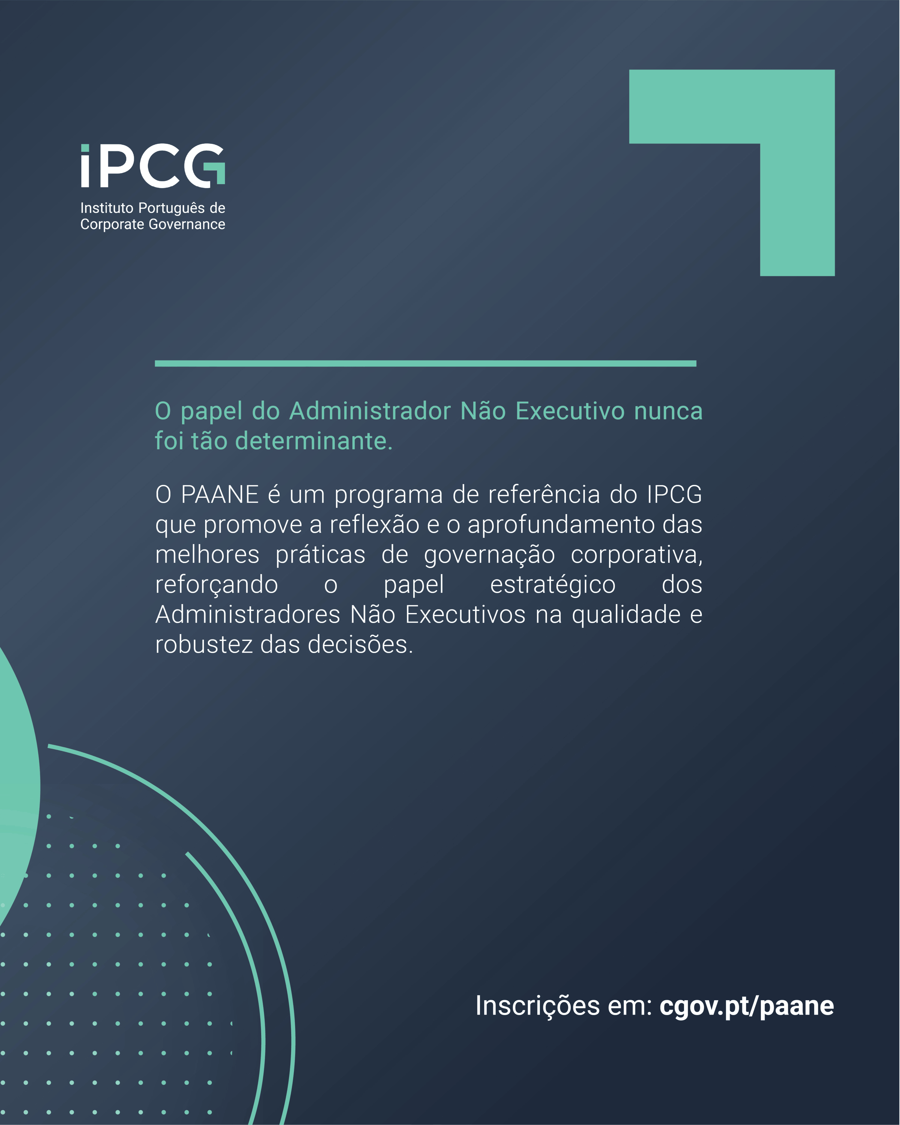 IPCG - Instituto Portugu&ecirc;s de Corporate Governance